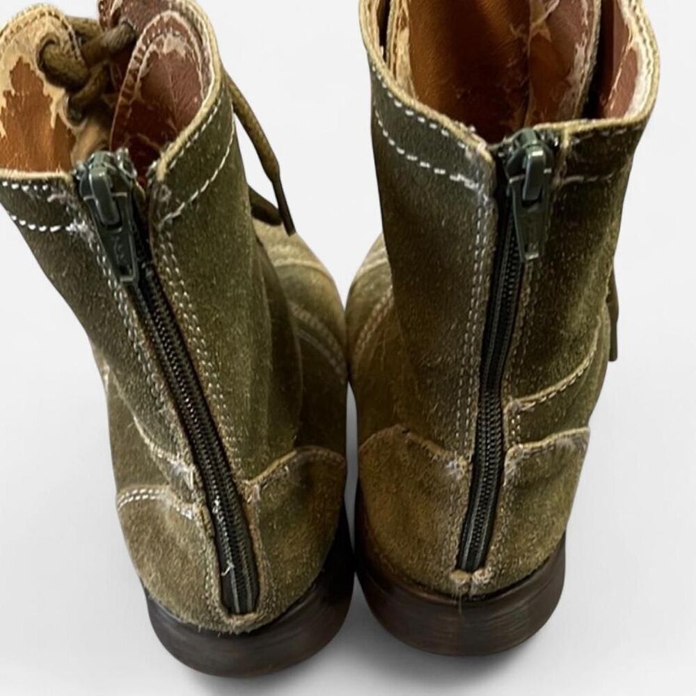 Steve-madden Women's Green and Khaki Boots - Picture 2 of 4